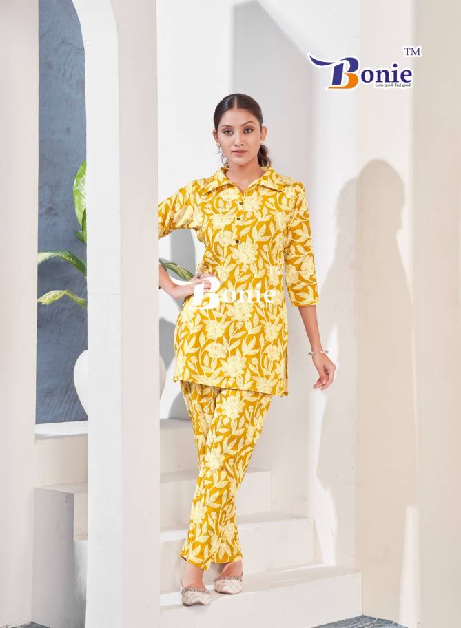 Pearl By Bonie Rayon Printed Cord Set Western Wear Wholesale Shop In Surat